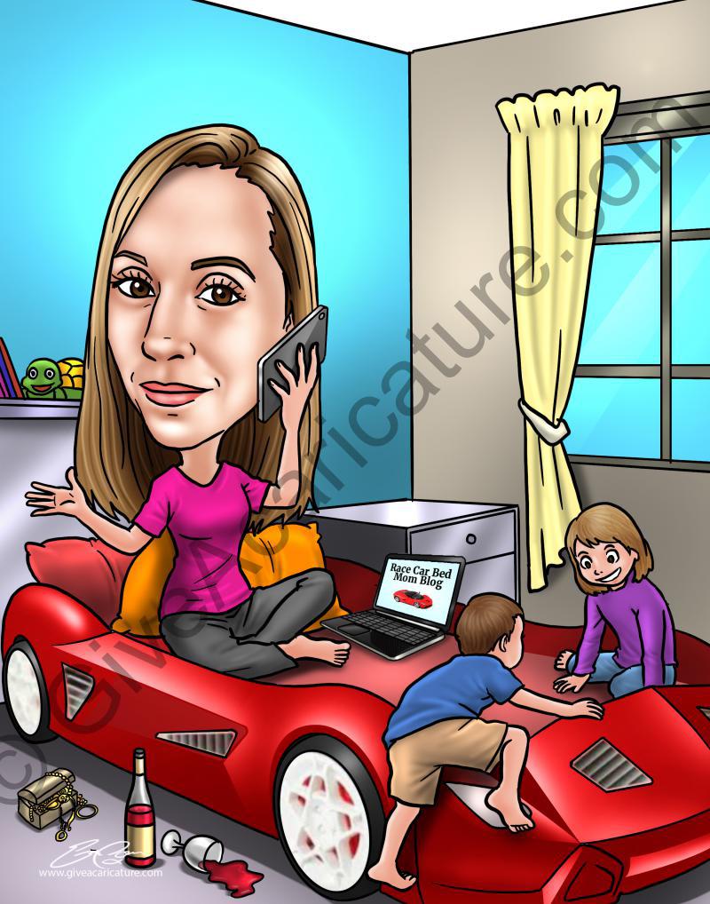 caricature for cyndi